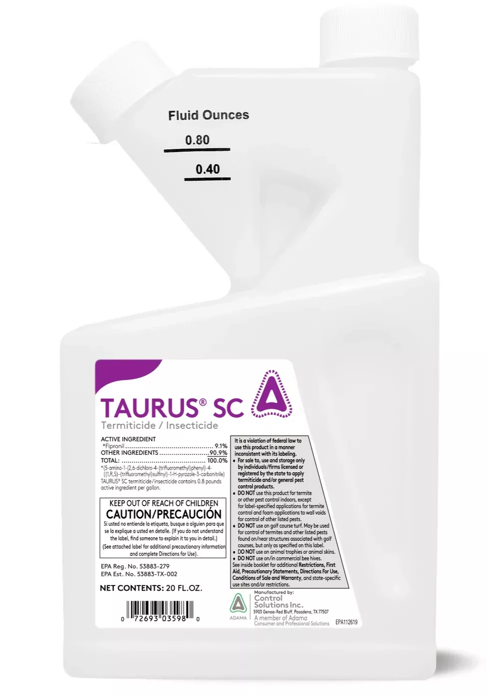 TAURUS SC 20 OZ