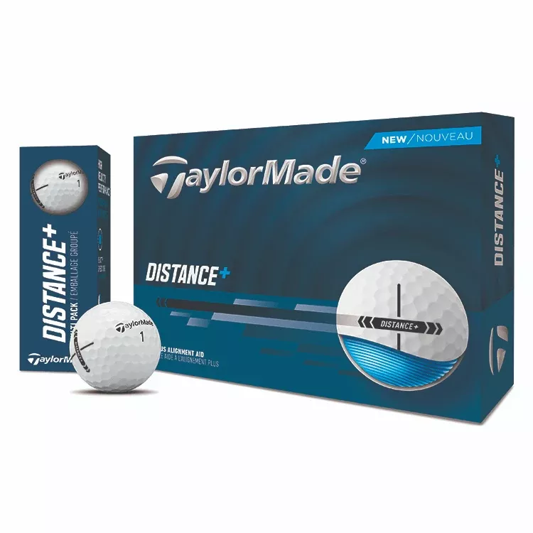 TaylorMade - Distance+ Golf Balls 12-Pack