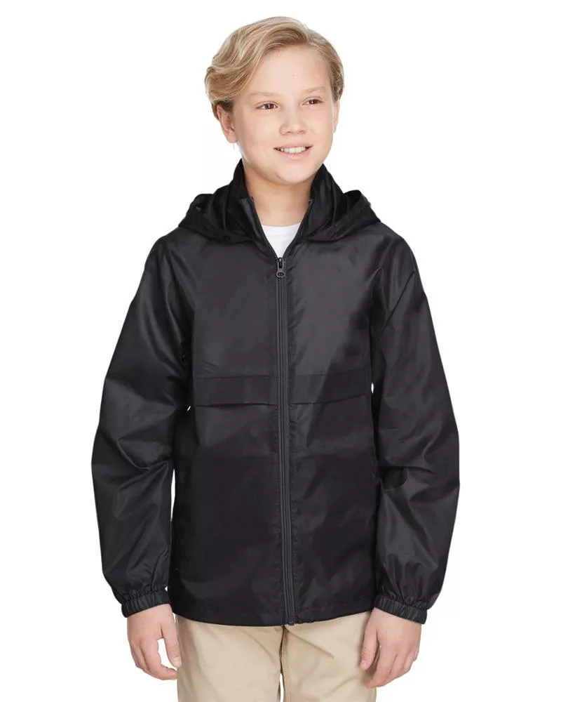 Team 365 TT73Y - Youth Zone Protect Lightweight Jacket - Black