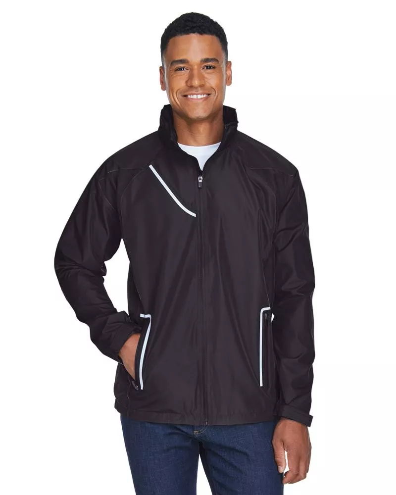 Team 365 TT86 - Men's Dominator Waterproof Jacket - Black