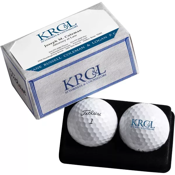 Titleist - 2-Ball Business Card Box