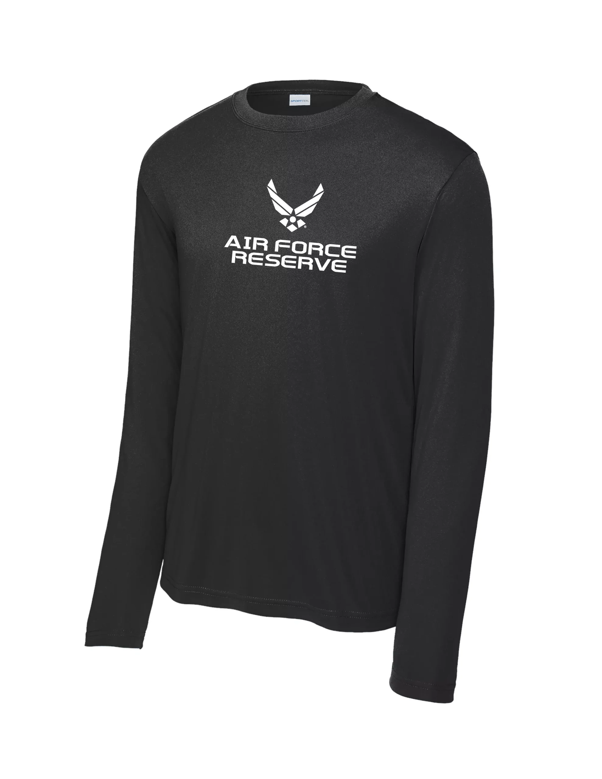 U.S. Air Force Reserve Performance Long Sleeve T-Shirt (Black)