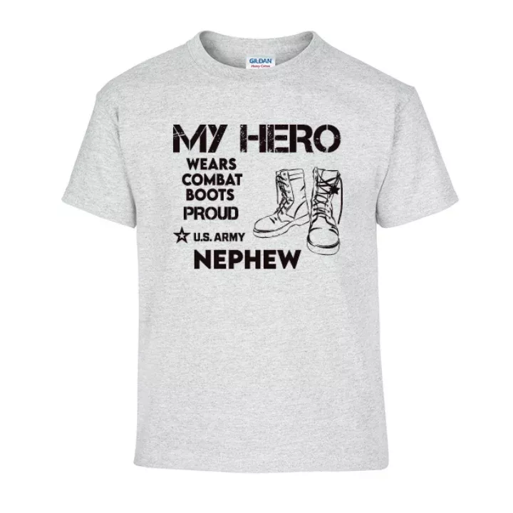 U.S. Army Nephew Youth T-Shirt (Grey)