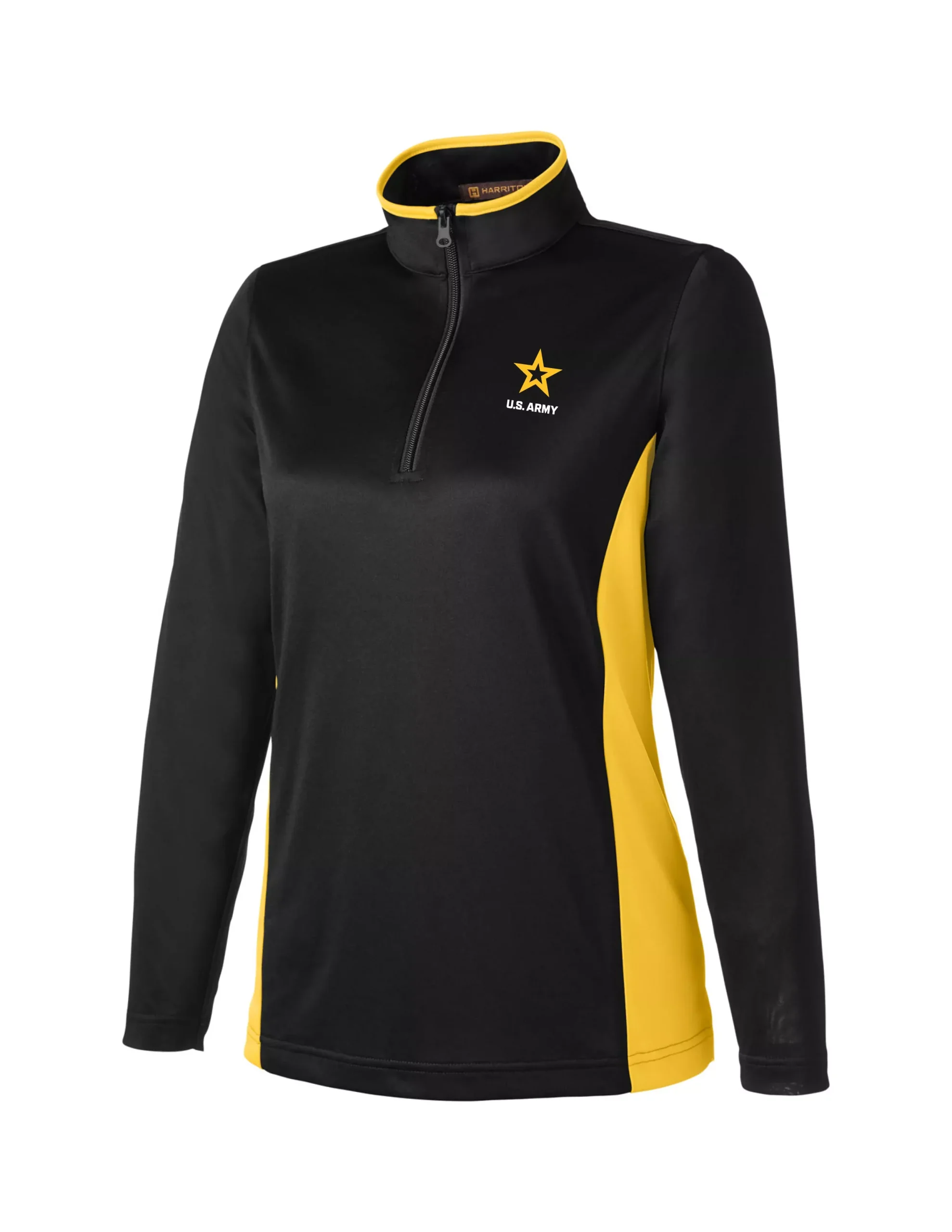 U.S. Army Quarter Zip LADIES (Black)