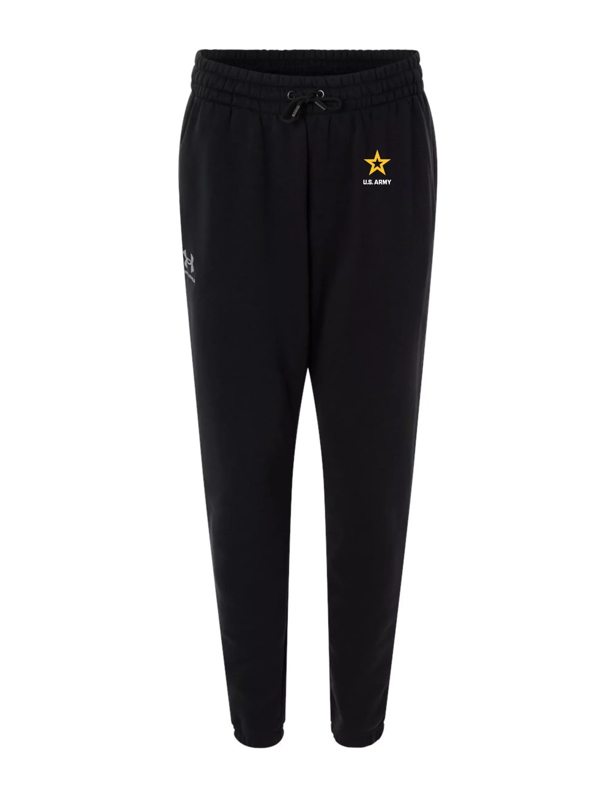 U.S. Army Under Amour Icon Fleece Jogger Pants (Black)