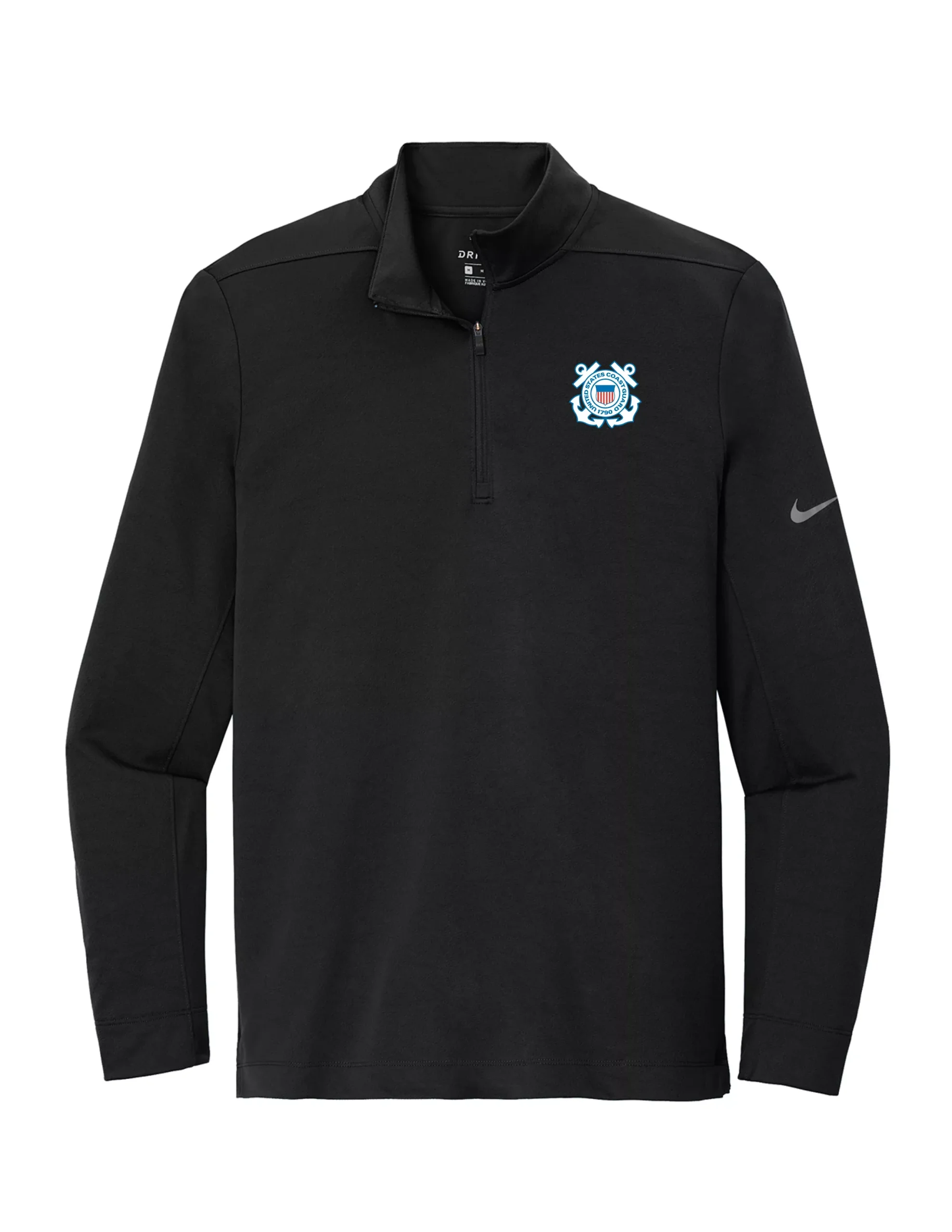 U.S. Coast Guard Nike Dri-FIT Pullover (Black)