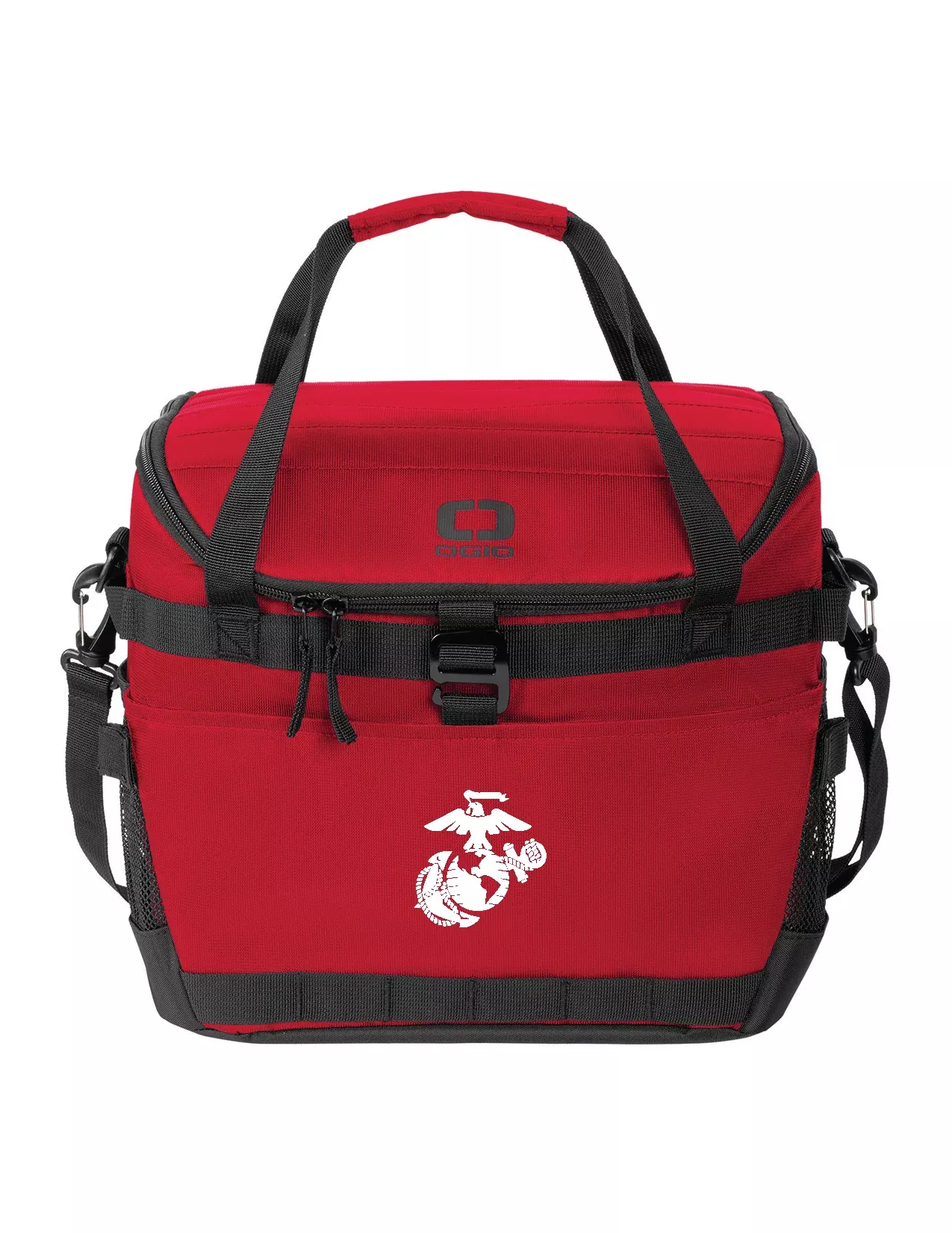 U.S. Marine Corps Eagle, Globe, and Anchor (EGA) OGIO Sprint 24-Pack Cooler (Red)