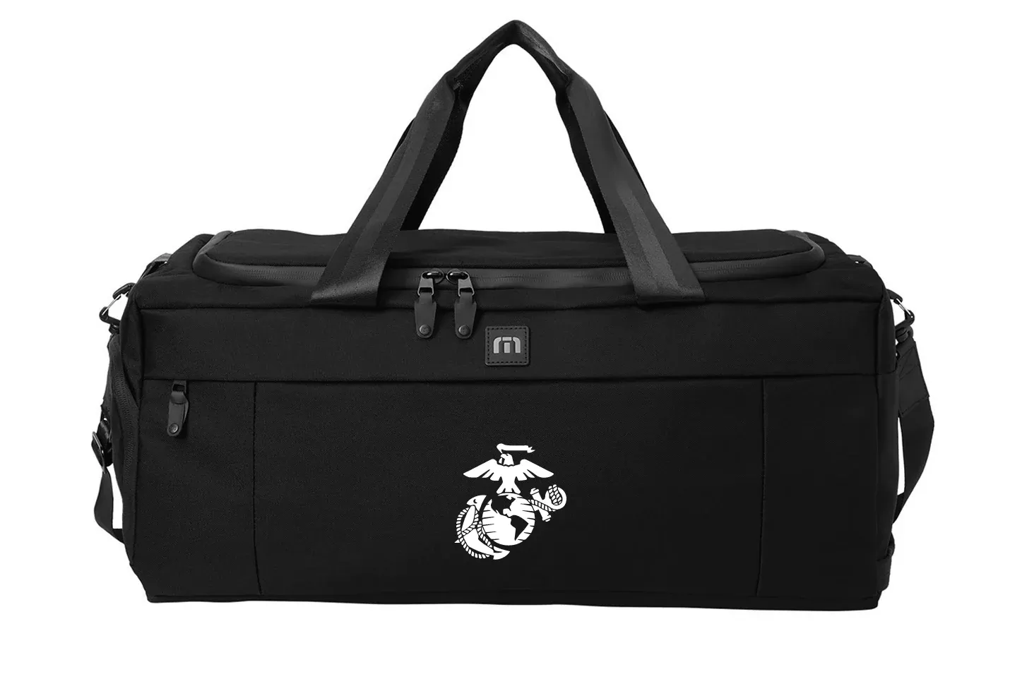 U.S. Marine Corps Eagle, Globe, and Anchor (EGA) TravisMathew Duration Duffel Bag (Black)