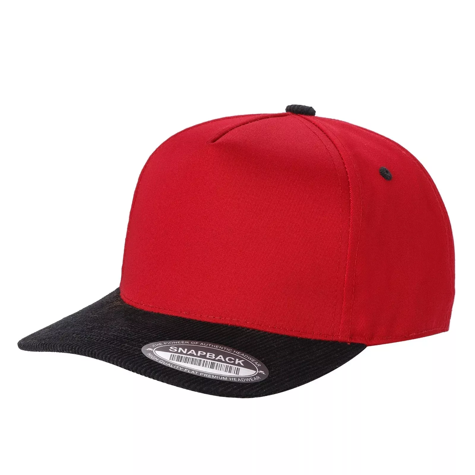 Unbranded 5 Panel Hat with Corduroy Bill