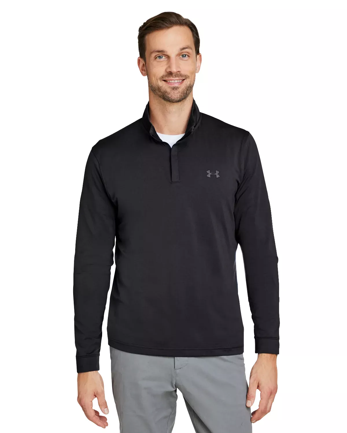 Under Armour 1370155 Playoff Quarter-Zip Pullover With Custom Embroidery