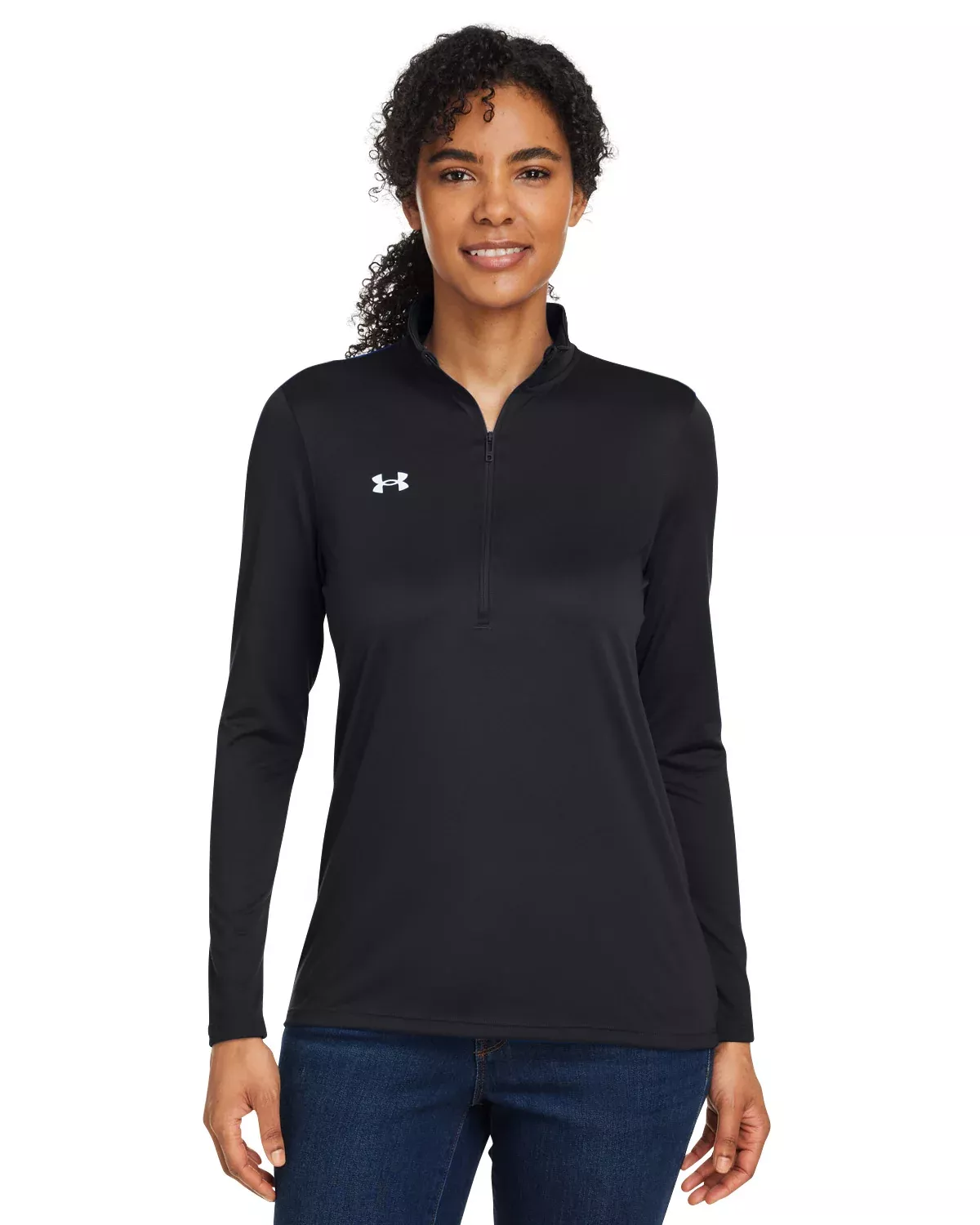 Under Armour 1376862 Women's Team Tech™ Half-Zip With Custom Embroidery