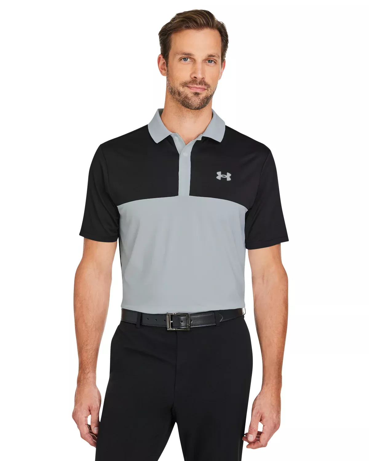 Under Armour 1377375 Performance 3.0 Colorblock Polo With Custom Embroidery