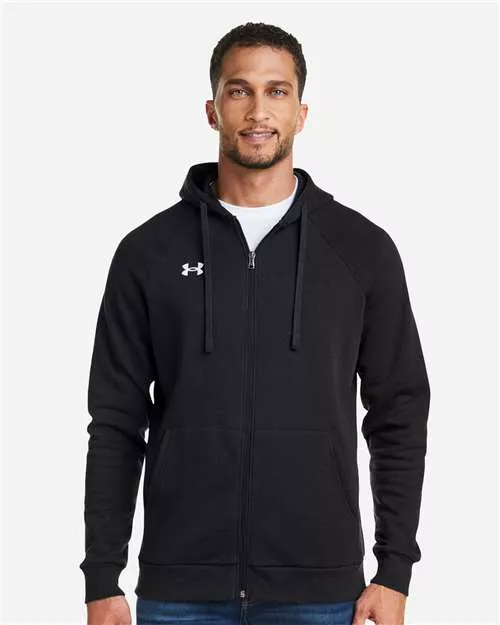 Under Armour 1379767 Men's Rival Fleece Full-Zip With Custom Embroidery