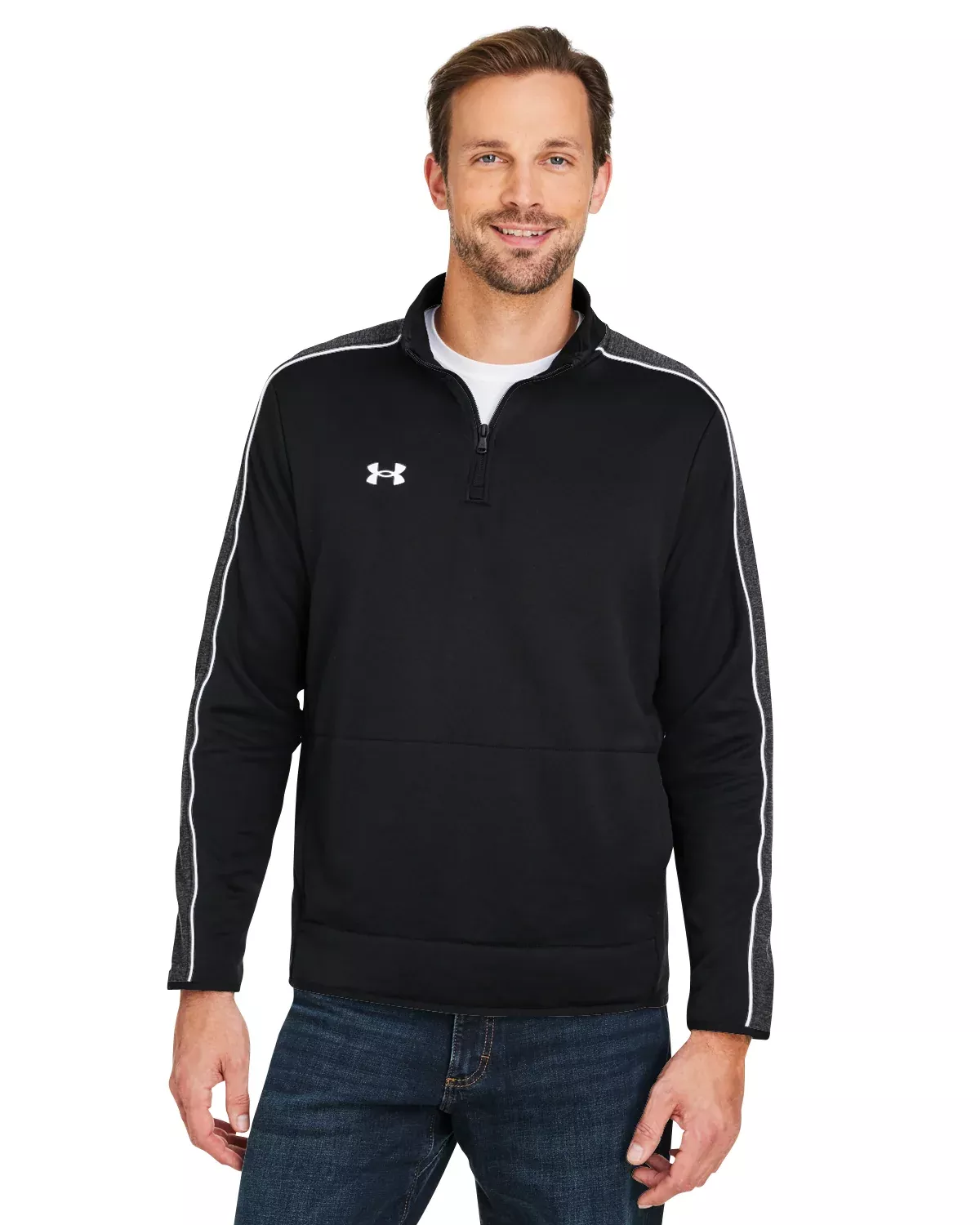 Under Armour 1383260 Command Quarter-Zip Pullover 2.0 With Custom Embroidery