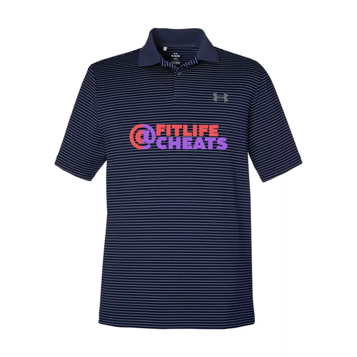 Under Armour Men's 3.0 Striped Perf Polo, Full Color