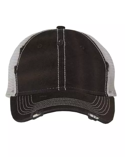 Valucap 3150S Customizable Bounty Dirty-Washed Mesh-Back Cap