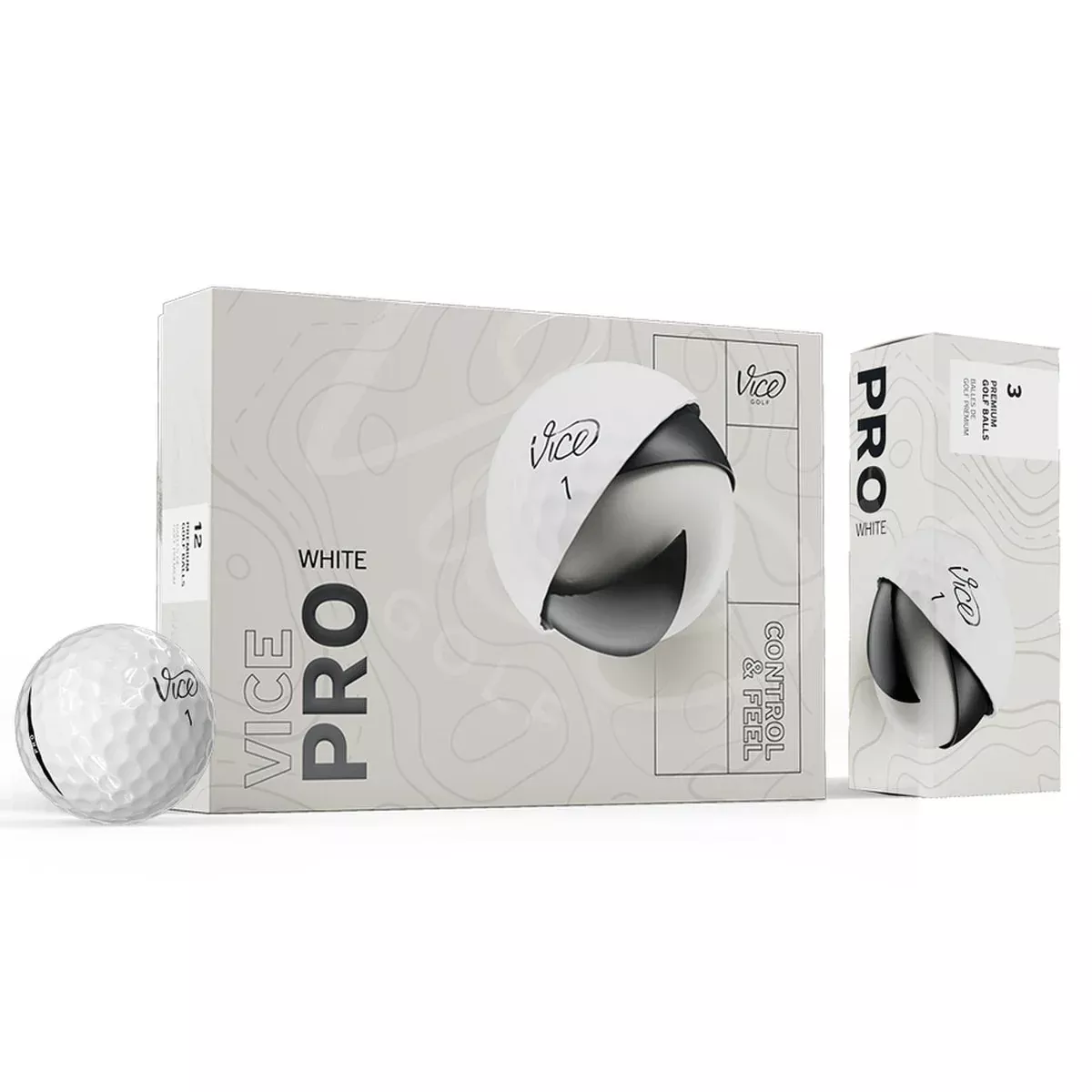 Vice - Pro Golf Ball White Box 12-Pack