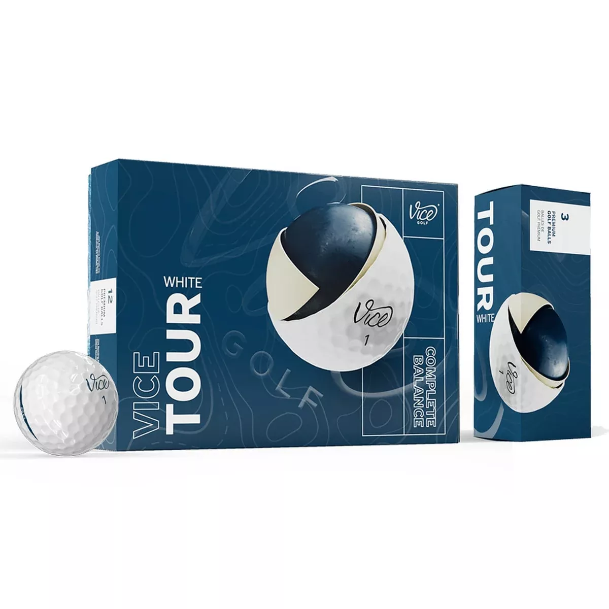 Vice - Tour Golf Ball White Box 12-Pack