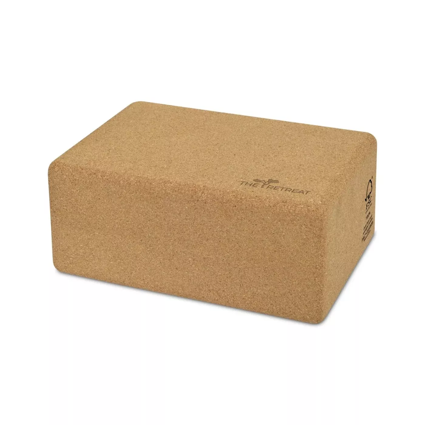 Well Studio Cork Yoga Block