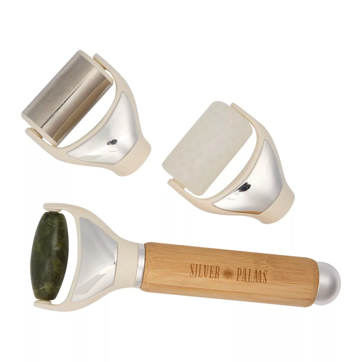 Wellable - FSC 100% Bamboo 3-in-1 Face Body & Roller Set