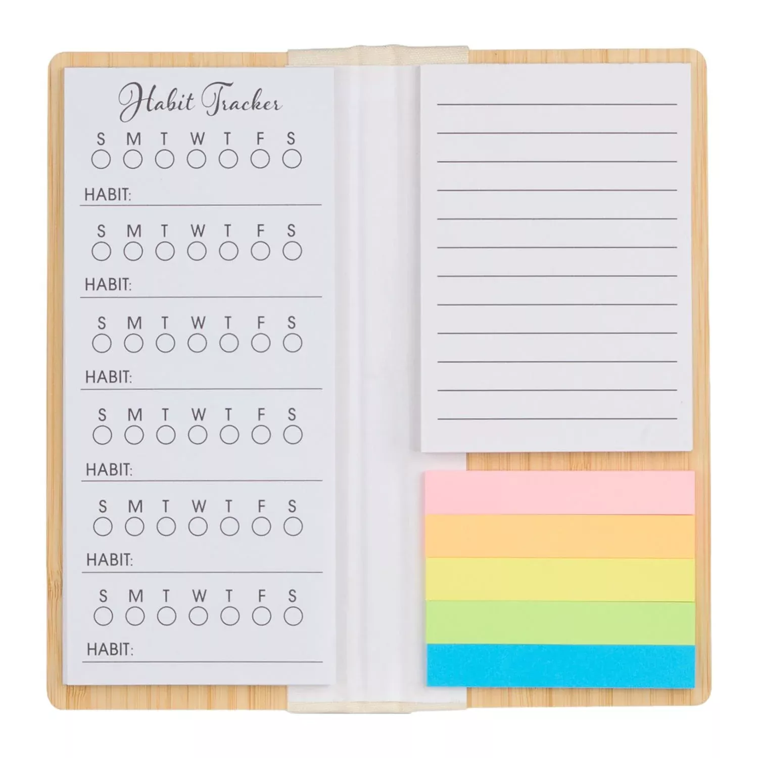 Wellable - FSC 100% Bamboo Sticky Note Pad