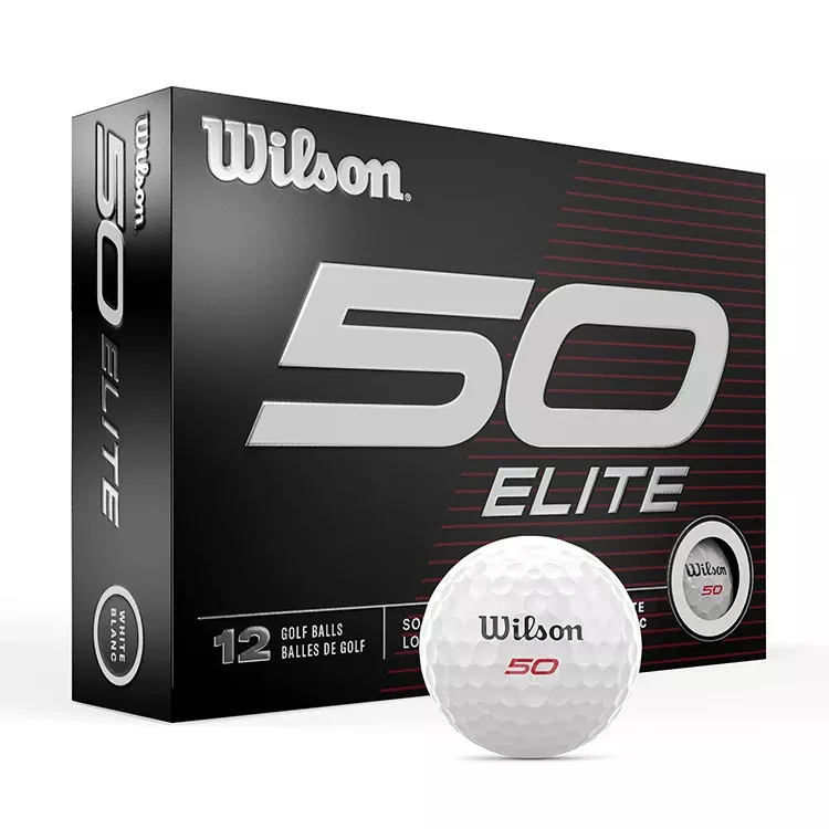 Wilson - 50 Elite Golf Balls 12-Pack