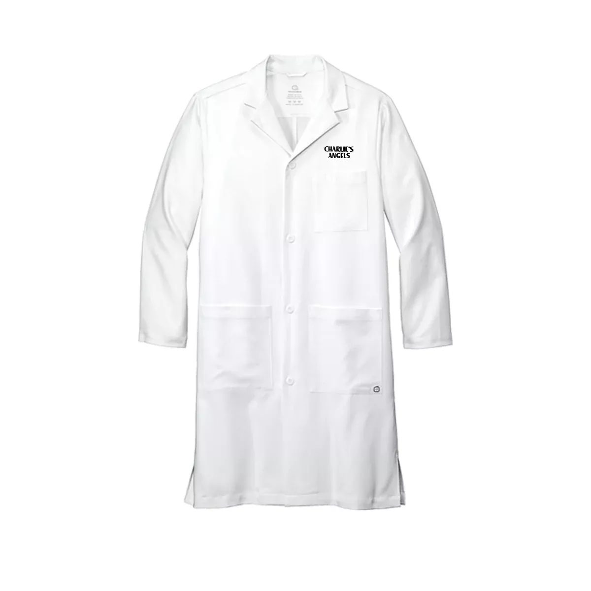 Wink Men's Long Lab Coat, Screen Print