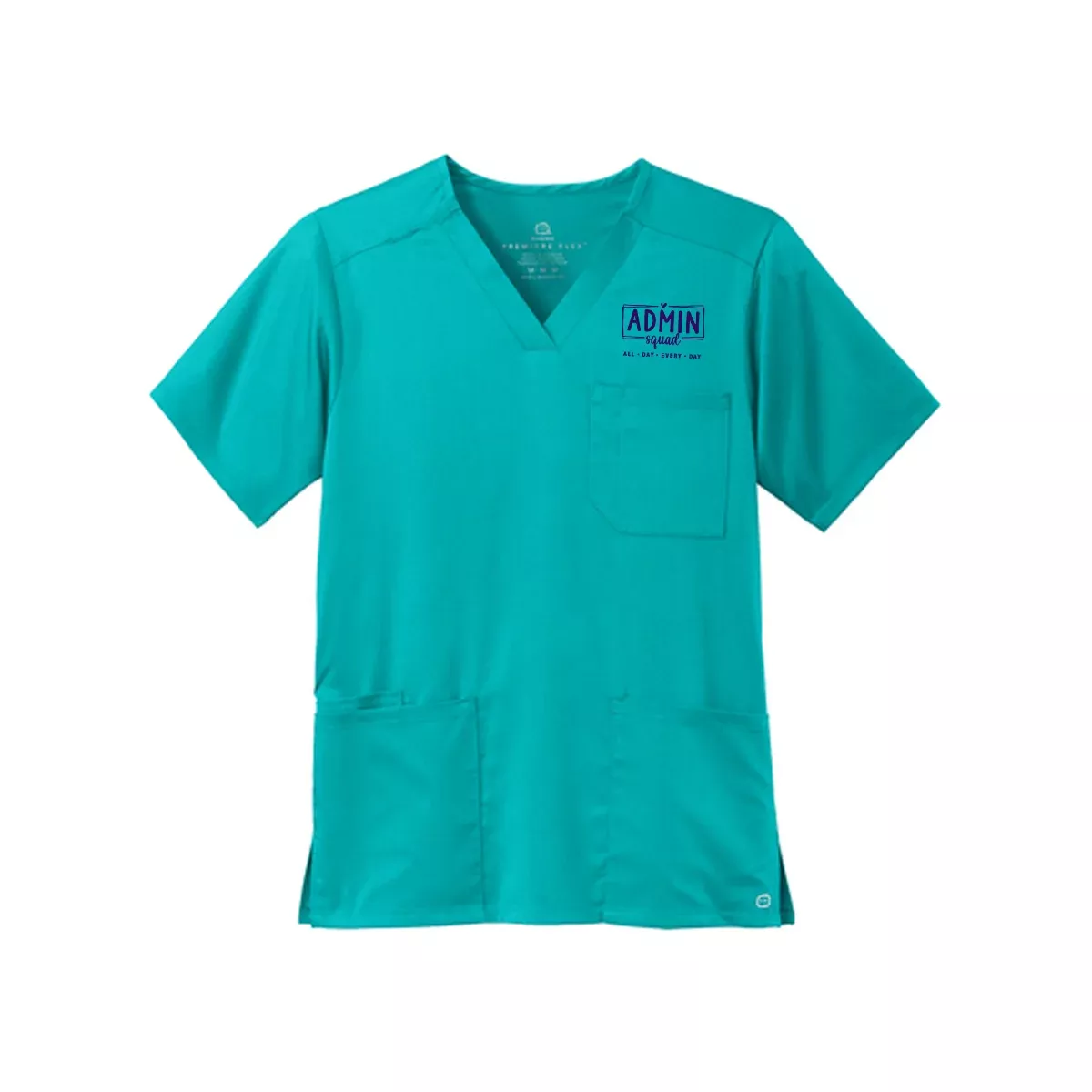 Wink Men's Premiere Flex™ V-Neck Top, Screen Print