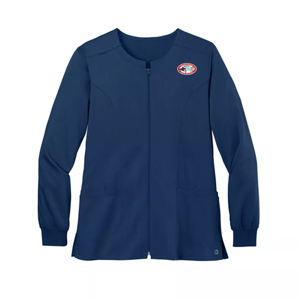 Wink Women’s Premiere Flex™ Full-Zip Scrub Jacket, Full Color