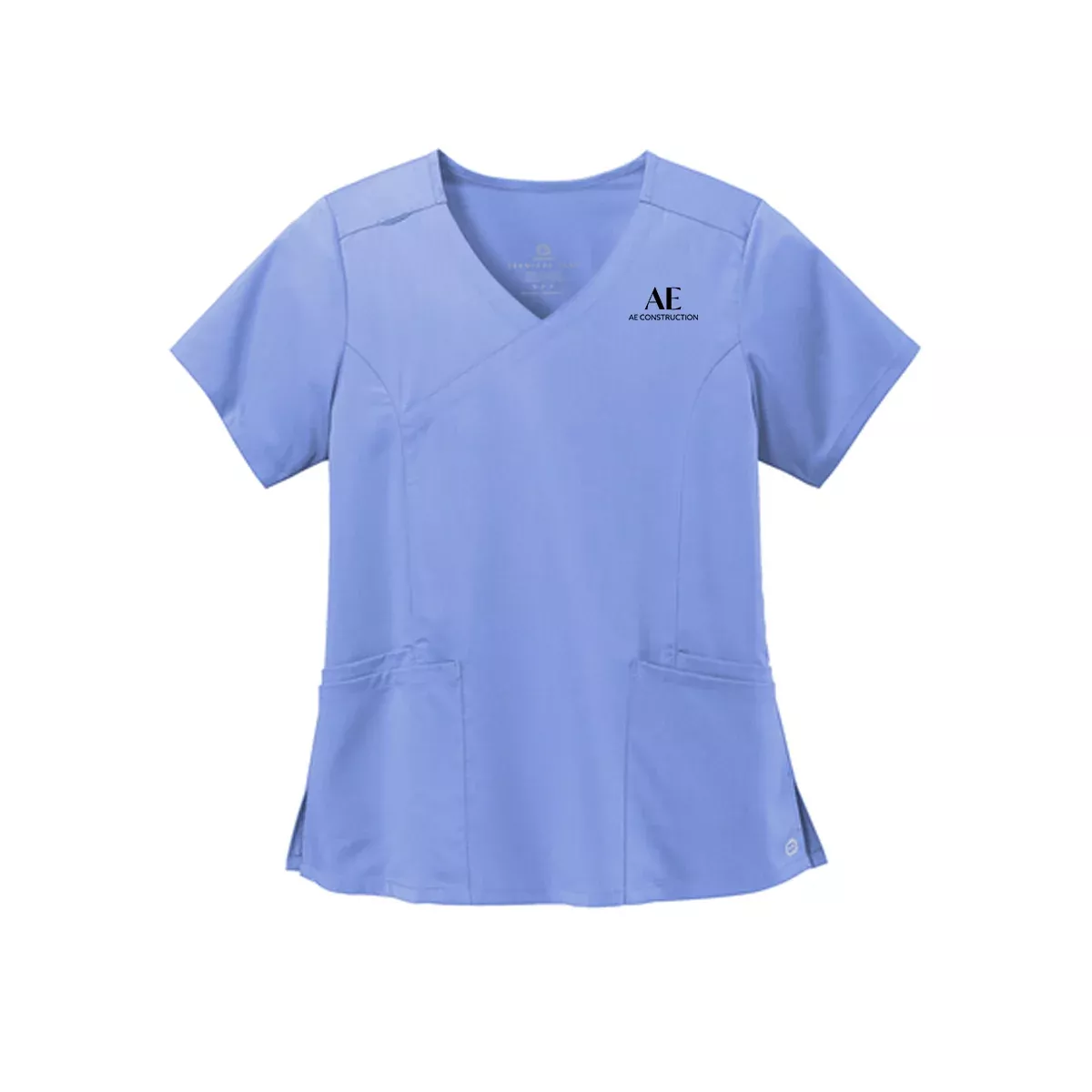 Wink Women’s Premiere Flex™ Mock Wrap Top, Full Color