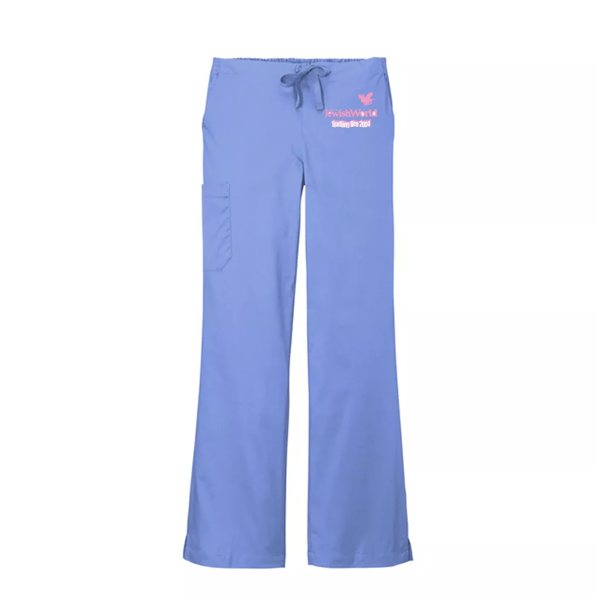 Wink Women’s WorkFlex™ Flare Leg Cargo Pant, Screen Print
