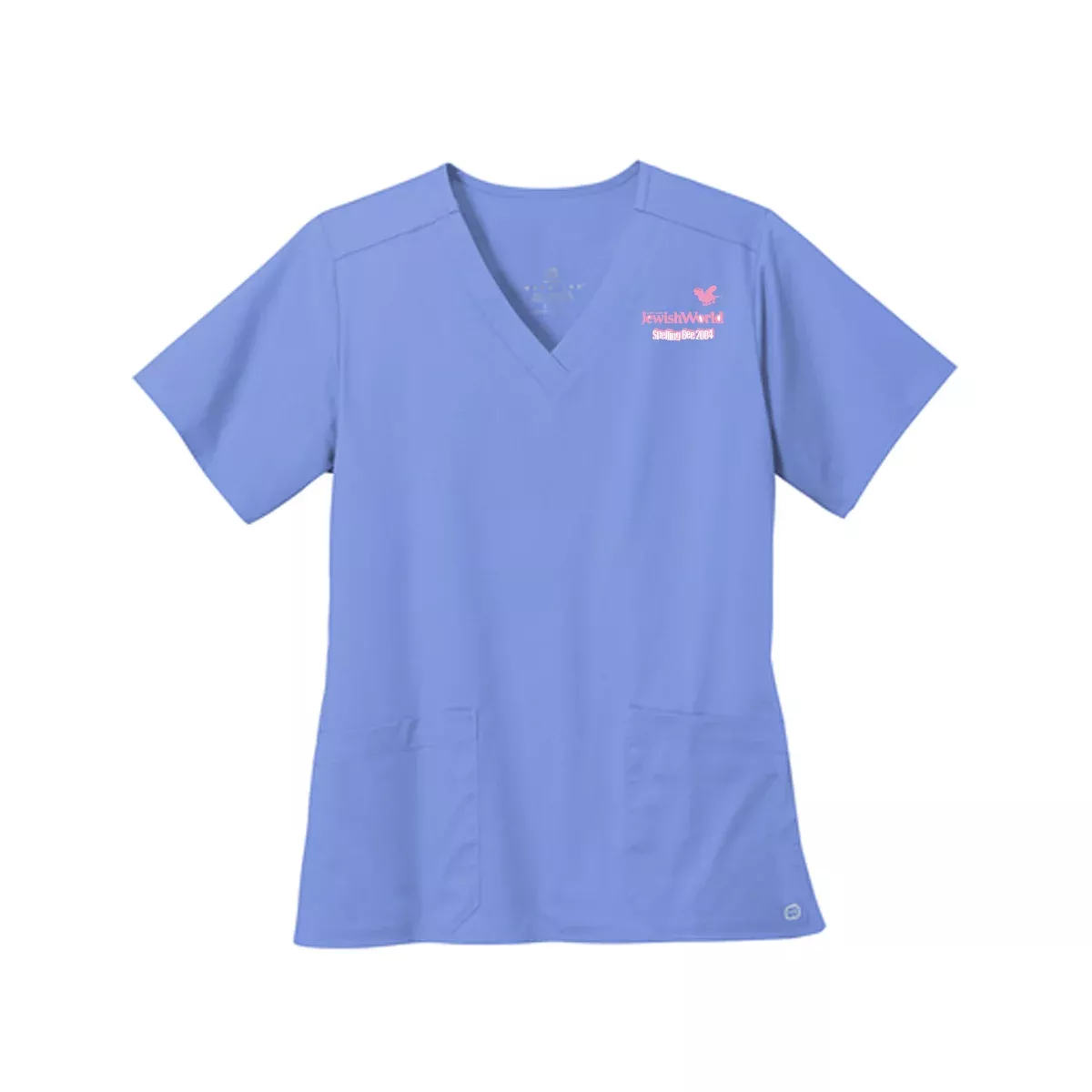 Wink Women’s WorkFlex™ V-Neck Top, Screen Print