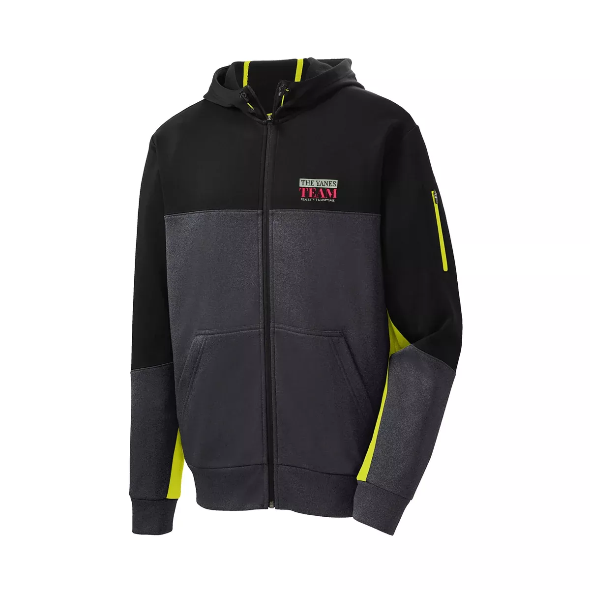 Winter Special Sport-Tek Tech Fleece Color block Full-Zip Hooded Jacket