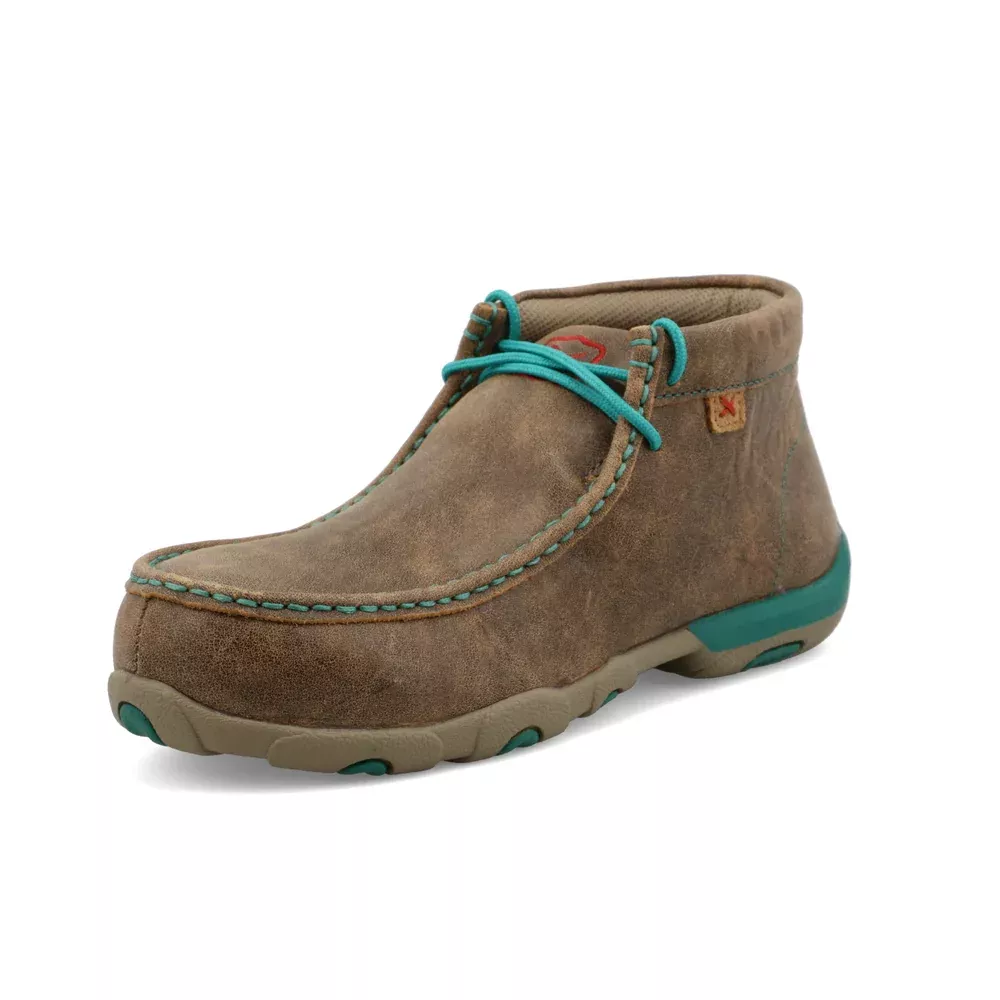 Work Chukka Driving Moc - Bomber & Turquoise - WDMAL01