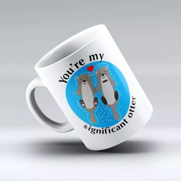 You're My Significant Otter Coffee Mug - Cute Otter Coffee Mug - 150TEES.COM