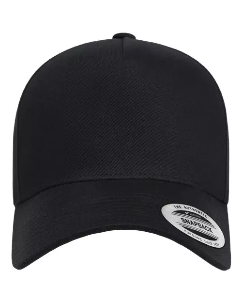 YP Classics 5079S Customizable Retro Cotton Blend Trucker Snapback Cap