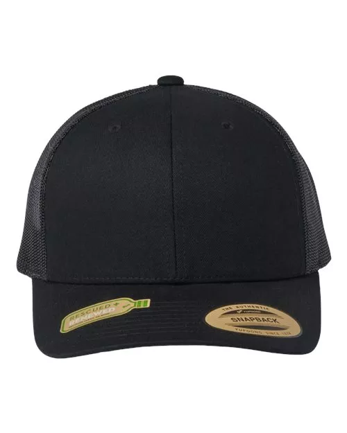 YP Classics 6606R Customizable Sustainable Retro Trucker Cap