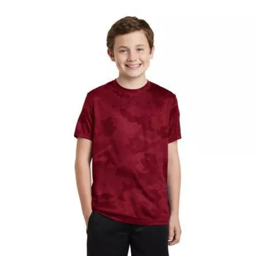 YST370 Sport-Tek Youth CamoHex Tee
