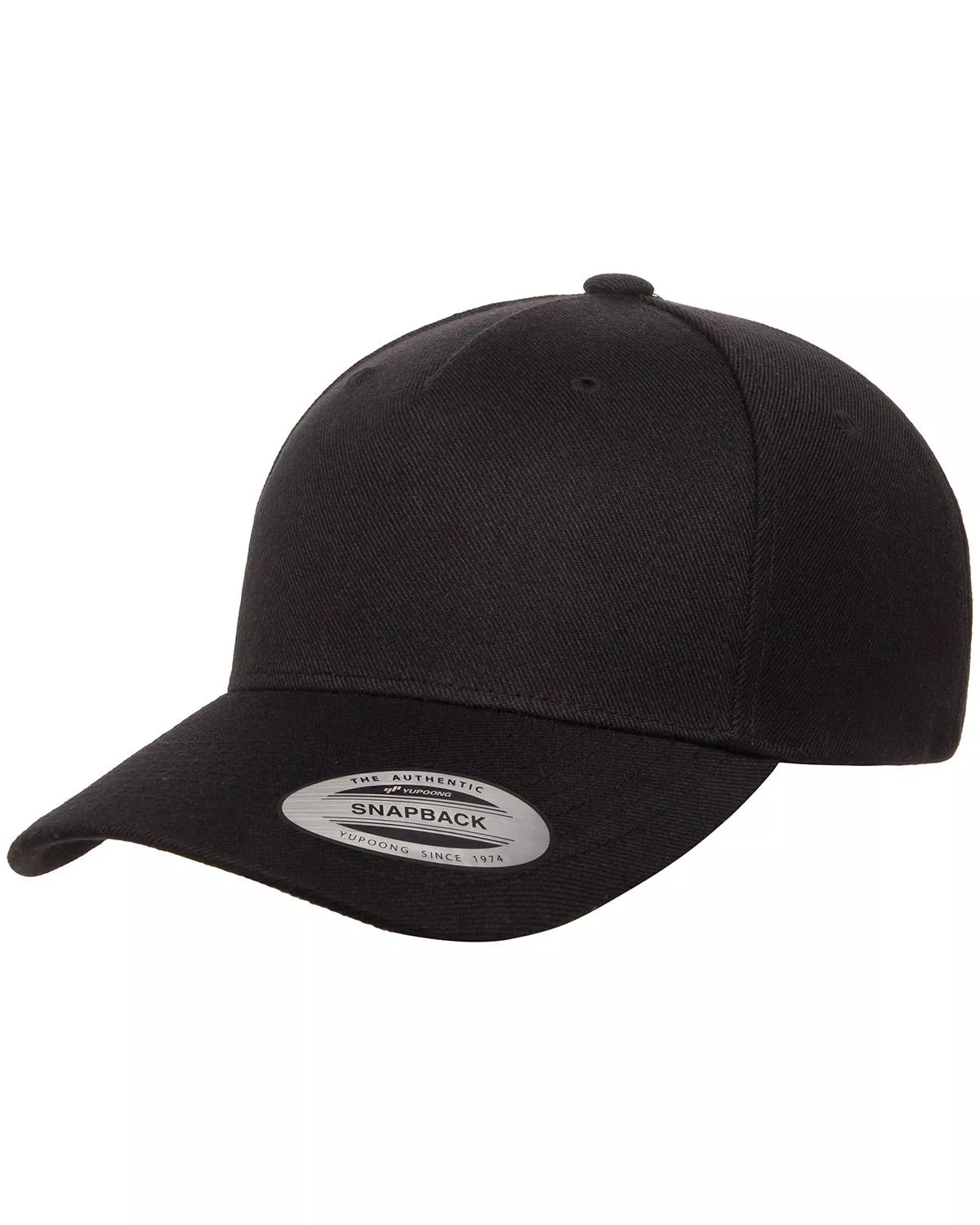 Yupoong 5789M Premium Five-Panel Curved Bill Snapback Cap