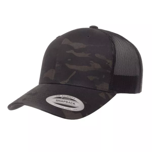 Yupoong 6606 Curved Bill Snapback Hats