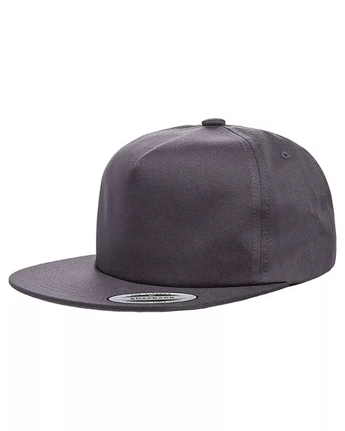 Yupoong Y6502 Men Unstructured 5-Panel Snapback Cap