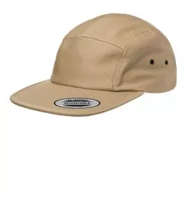 Yupoong Y7005100% Cotton Flat Bill Classic Jockey Camper Cap