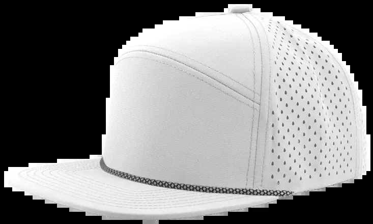 Zapped Headwear Osprey R+ 7 Panel Perforated Rope Cap