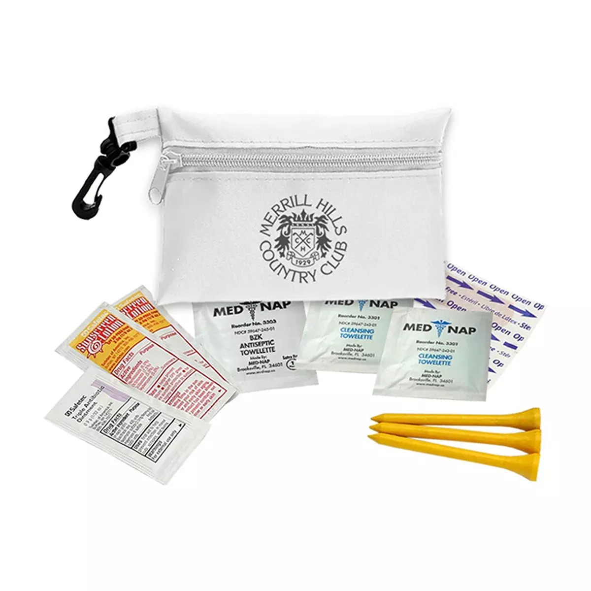 Zip Tote Golf Kit, Full Color